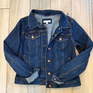 LOFT Dark Blue Denim Jacket